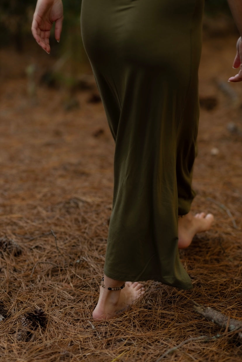 Ukiyo Skirt Burnt Olive