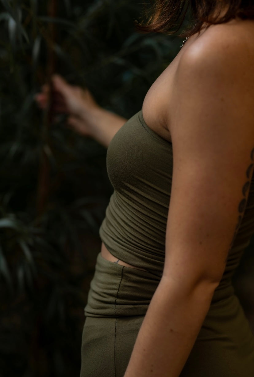 Enzo boobtube Olive