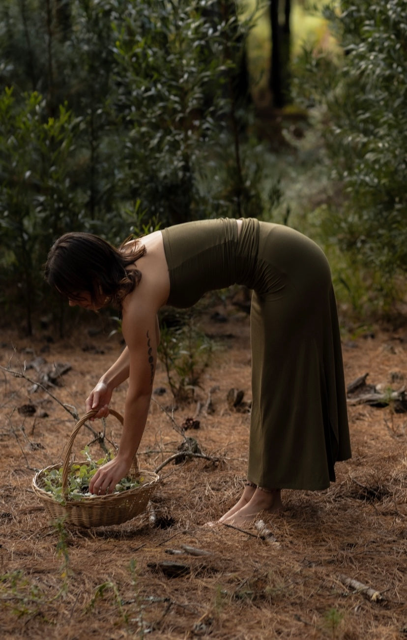 Ukiyo Skirt Burnt Olive