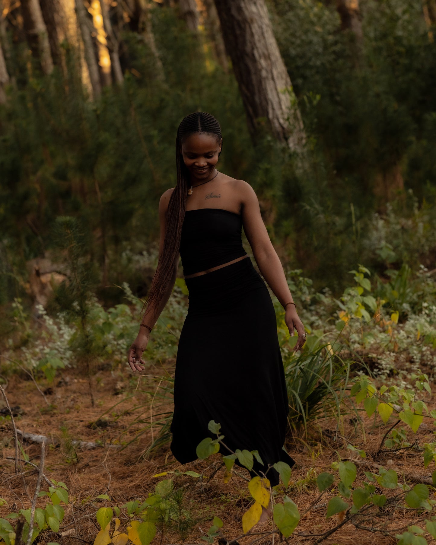 Ukiyo Skirt Black