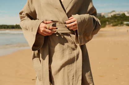 MEI KIMONO khaki