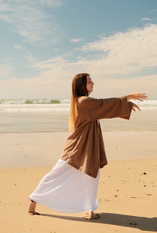 MEI KIMONO khaki